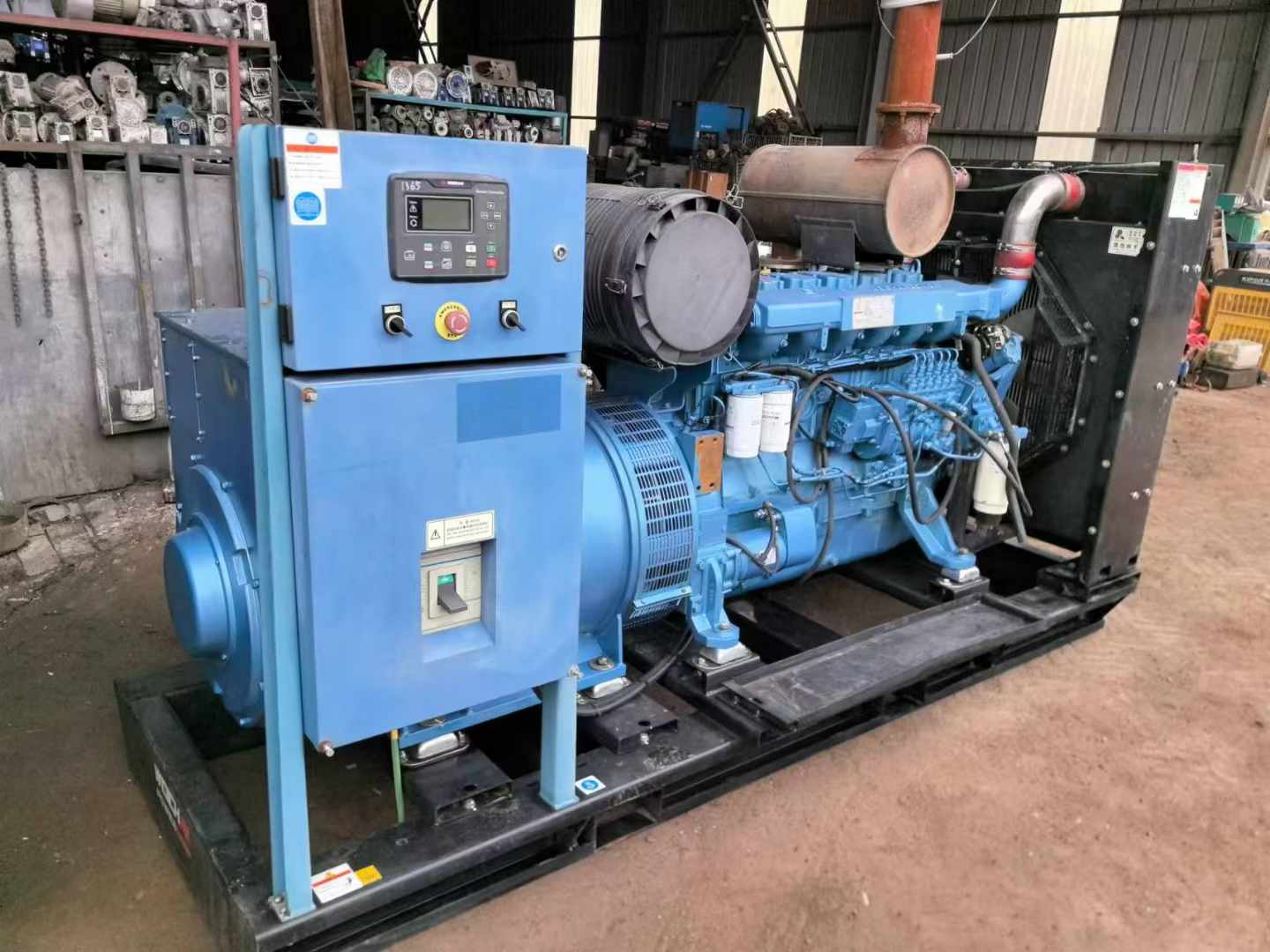 兴业500kW 柴油发电机组可带动设备功率的计算公式是什么？