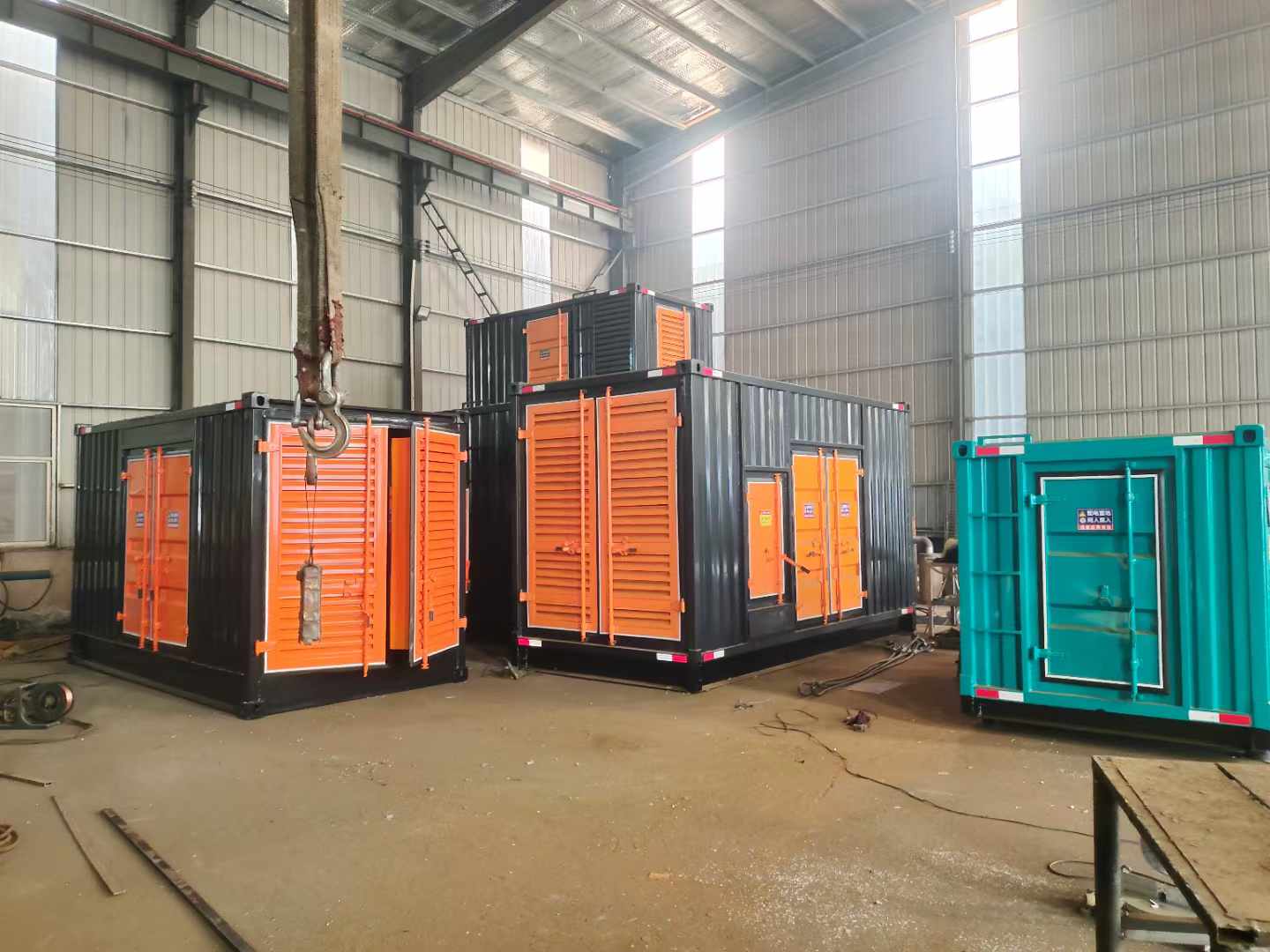 兴业500kw柴油发电机组可以带动多少功率设备？