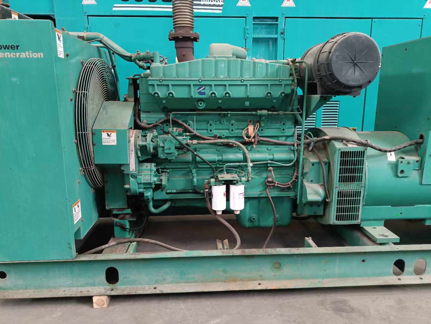 兴业过载会对 600kW 柴油发电机组造成哪些损害？