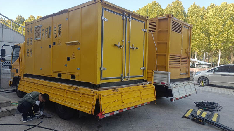 兴业柴油发电机组和UPS电源配合使用时的注意事项